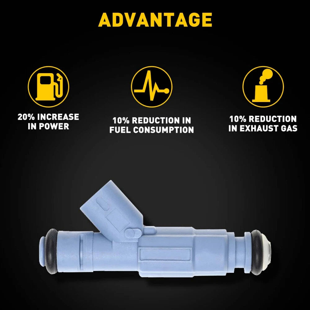 Set of 8 OEM Siemens Fuel Injectors for Dodge Ram 1500 (2002–2003)