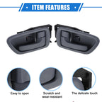 2 Pcs Interior Door Handles for Toyota Sequoia (2004–2007) Gray