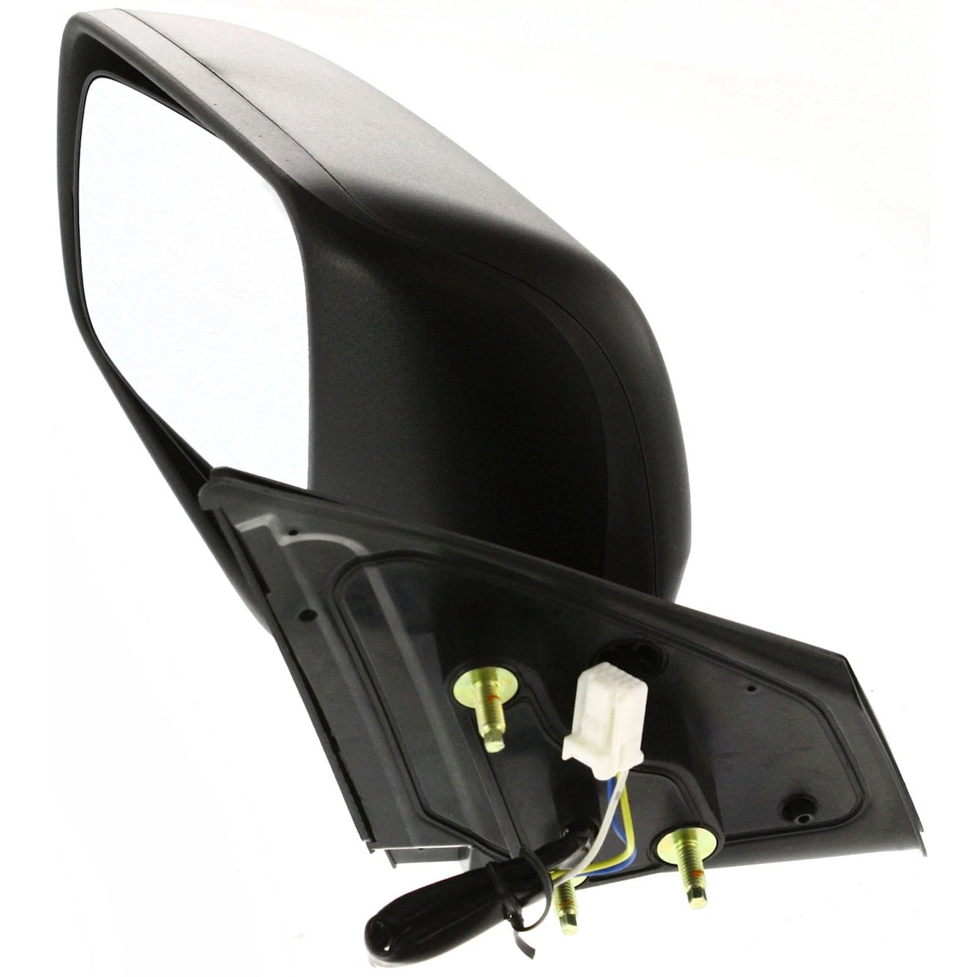 Power Mirror for Mitsubishi Lancer (2008–2014) Left Textured Black Manual Folding