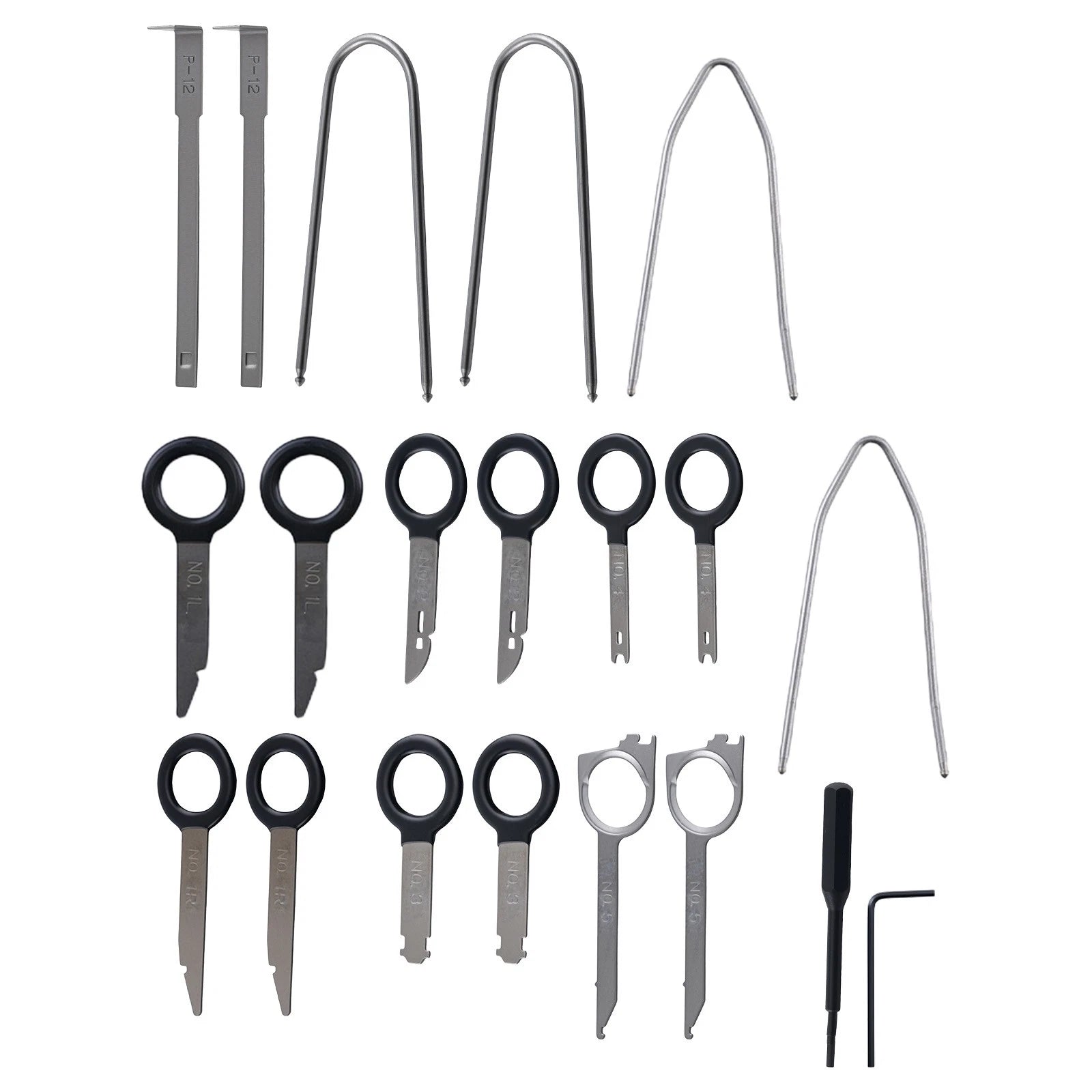 20pc Stereo Removal Kit for Mercedes BMW VW Audi (Various Years)