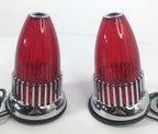 Flush Mount Tail Light Assembly Pair Replacement for 1959 Cadillac (1959–1959)