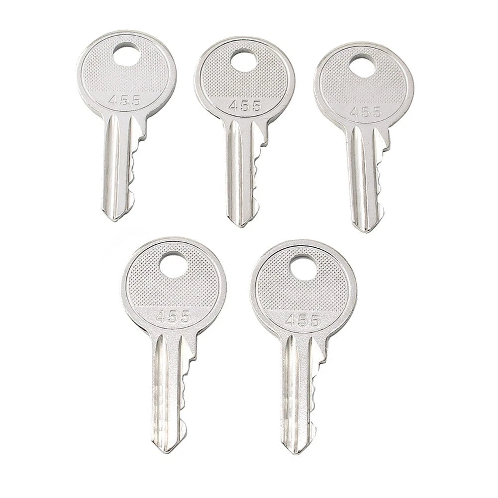 Set of 5 Ignition Keys #455 for Boom Lifts Heavy Equipment Forklift