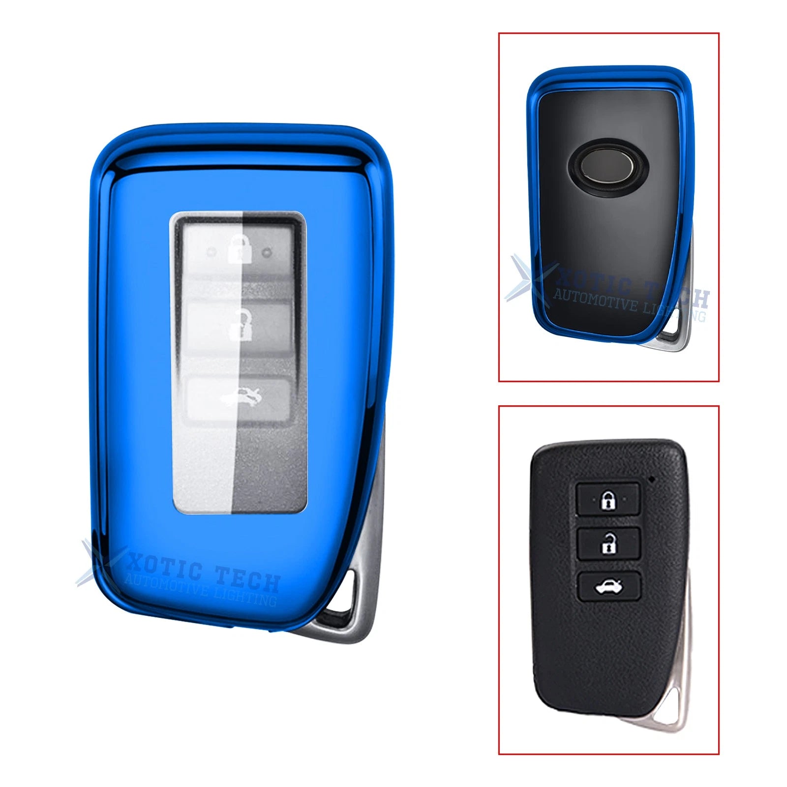 TPU Smart Entry Key Cover Case for Lexus (2010–2024)