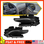 Front Black Interior Door Handle Set for Hyundai Elantra (2001â2006)