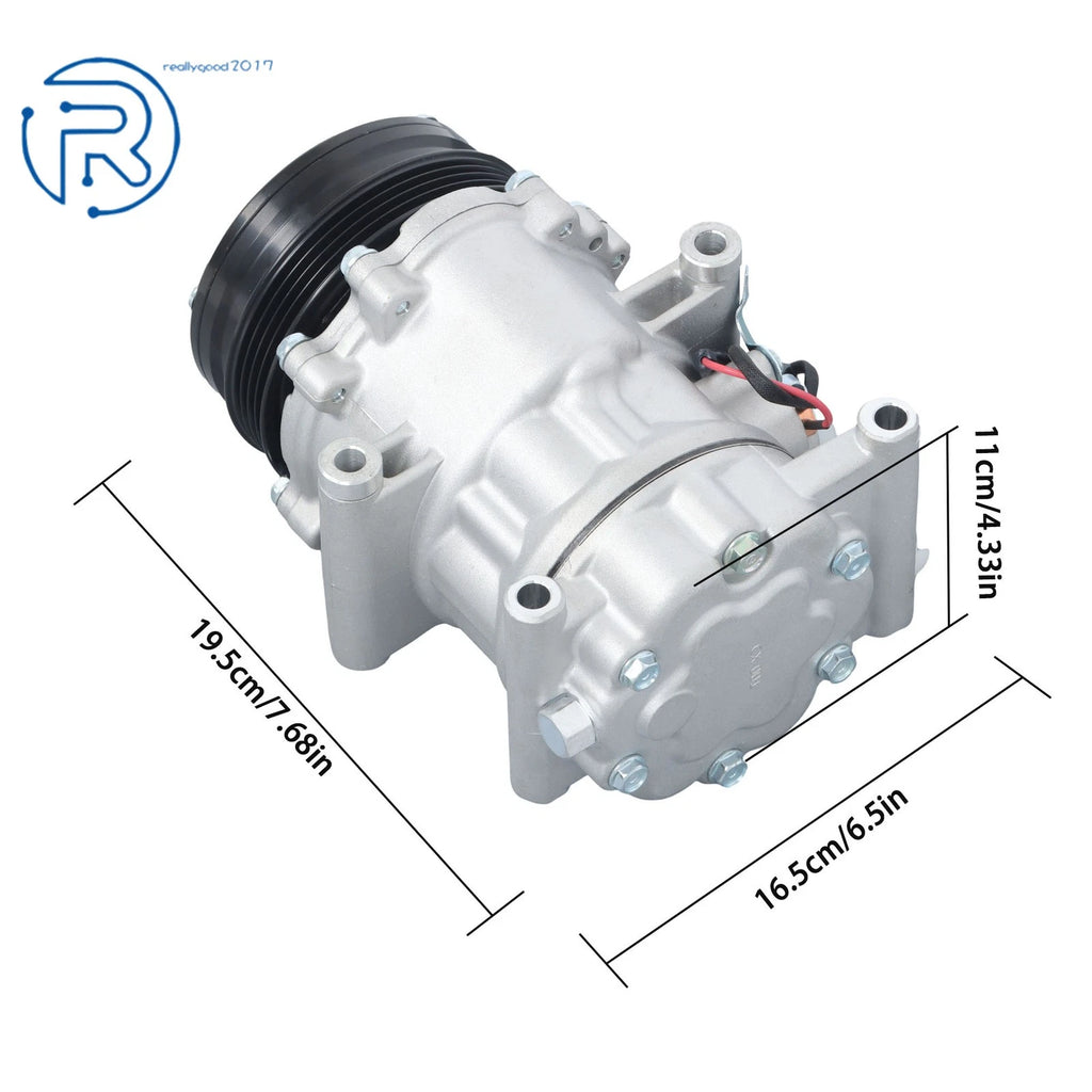 A/C Compressor with Clutch 78560 AC 12V for Honda Civic (1994–2000), CR-V (1997–2001)