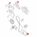 Engine Timing Cover Kit for Audi A4 B7 Quattro 2.0L (2006–2008)