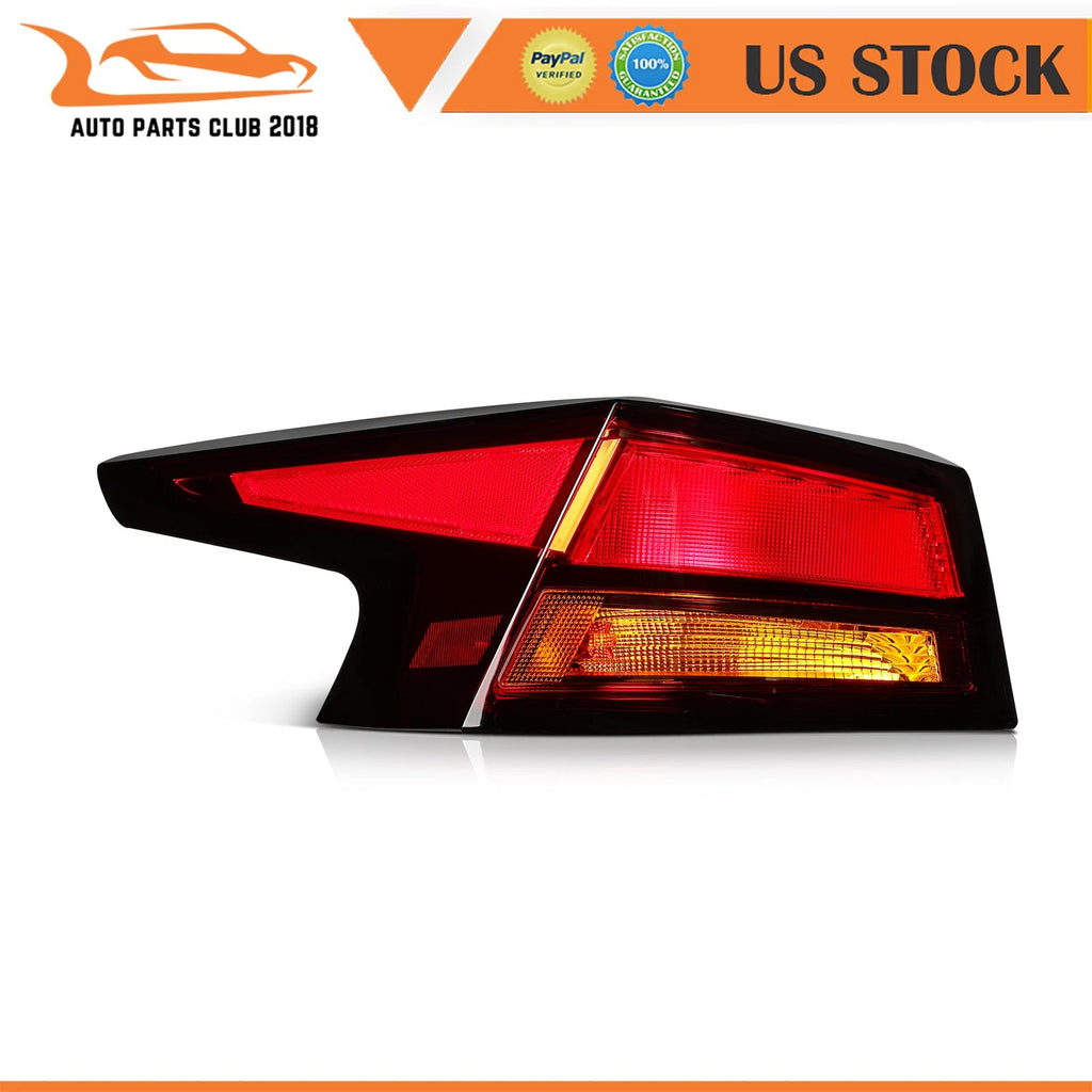 Outer Brake Tail Light Assembly Driver Side for Nissan Altima (2019–2022)