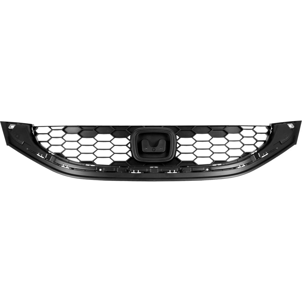 Replacement Textured Plastic Front Grille for Toyota Hilux (2005–2015)