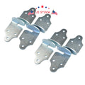 Set of 8 Utility Trailer Wood Sides Latch Rack Corner Brackets for Trailers