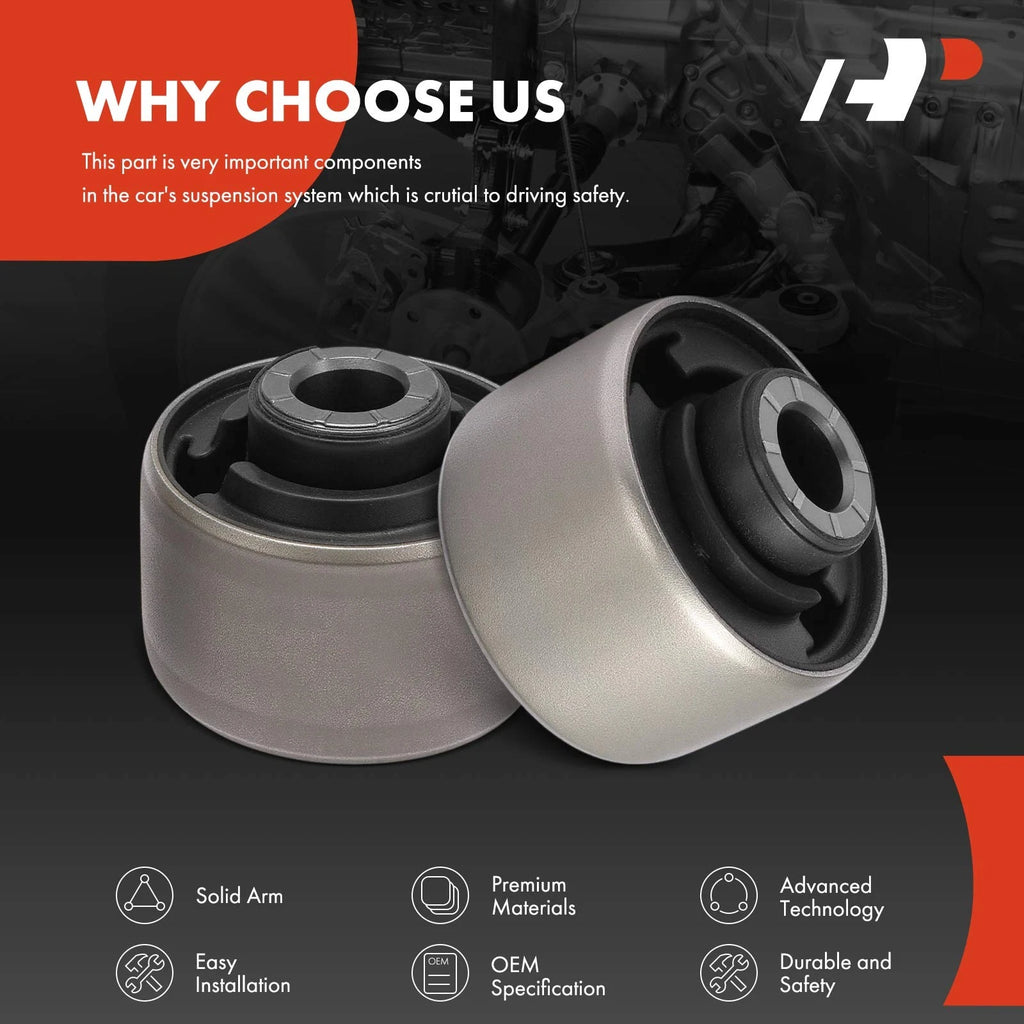 2X Front Lower Control Arm Bushings for Ford Fusion (2013-2020)