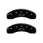 Black Bowtie Caliper Covers for 2016-2024 Chevy Camaro SS by MGP