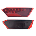 Tail Lights for Polaris RZR Turbo 1000 XP 900 (2014) - Red Pair