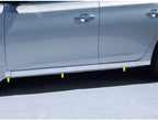 6p LuxuryFX Chrome 2 5/8' Accent Rocker Molding Trim For 2013-2015 Nissan Sentra
