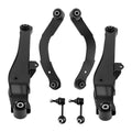 Set of 6 Rear Upper Lower Control Arms for Dodge Caliber Jeep Compass Patriot (2007–2009)