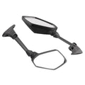 Black Left & Right Rearview Mirrors for KAWASAKI NINJA ZX6R (2009-2012)