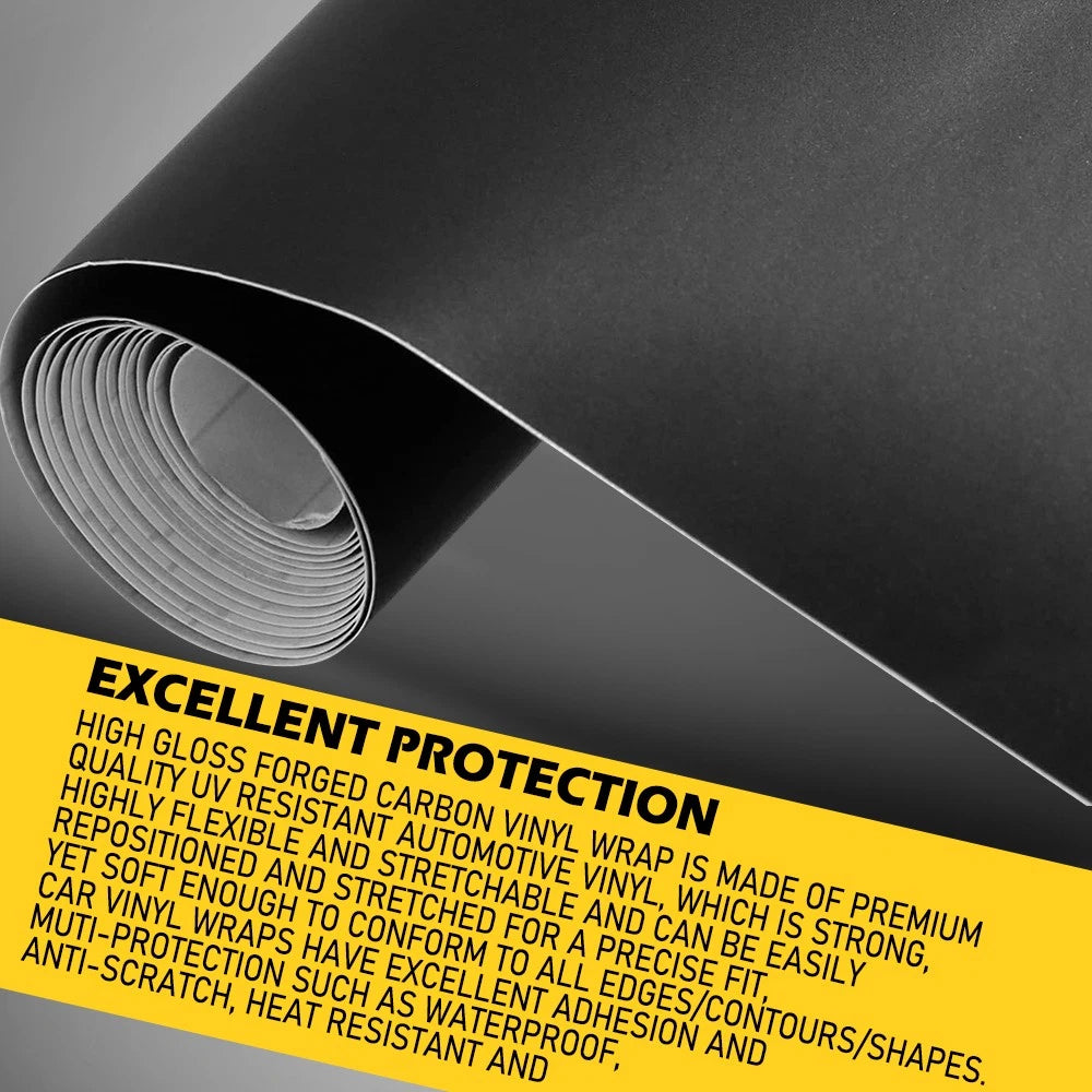 Matte Black Vinyl Car Wrap for Honda Accord