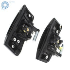 Pair of Black Plastic Door Handles for Nissan 350Z (2003–2009)
