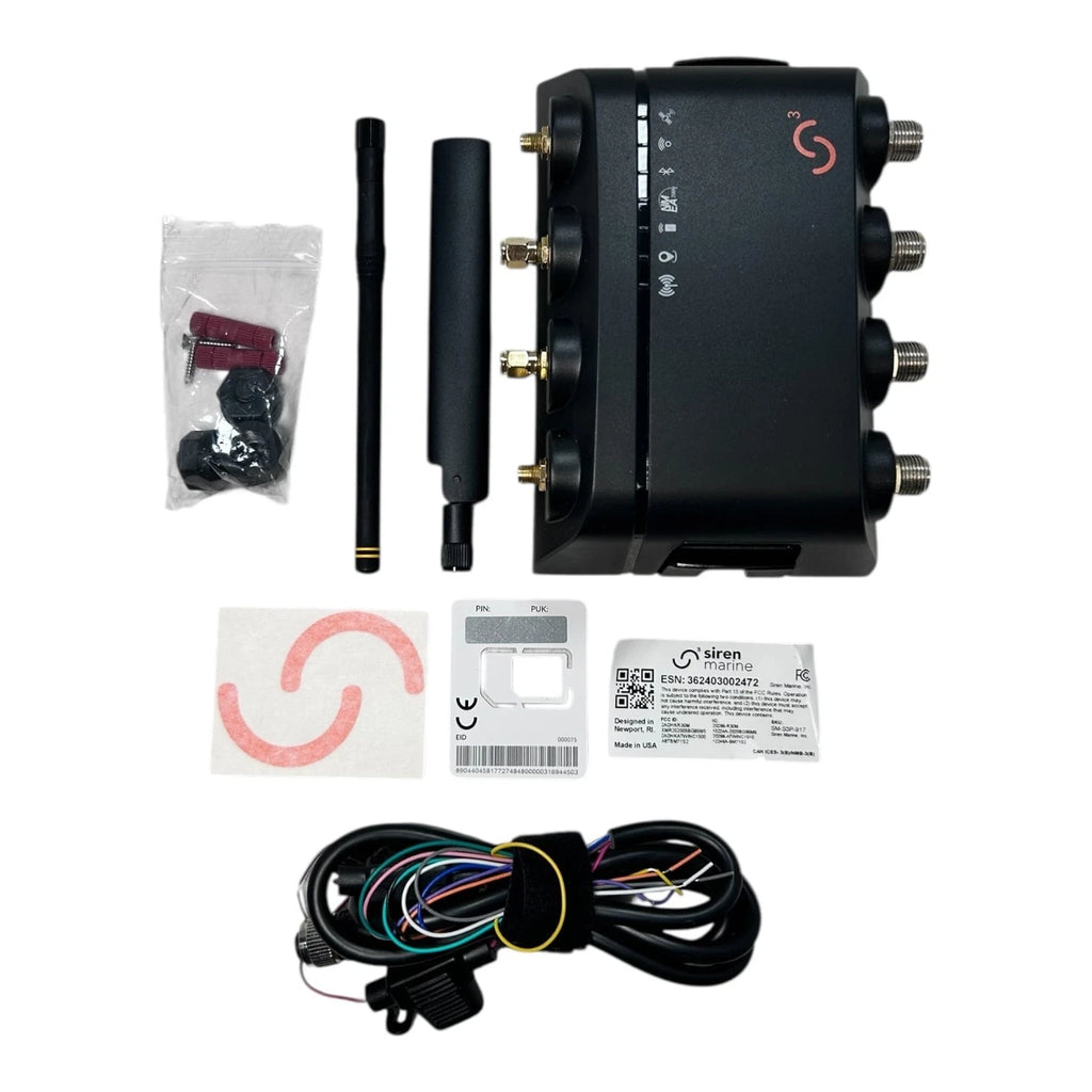 Siren Marine 3 Pro 910MHz Band Antenna for Yamaha (OEM) 6X8-85B11-02