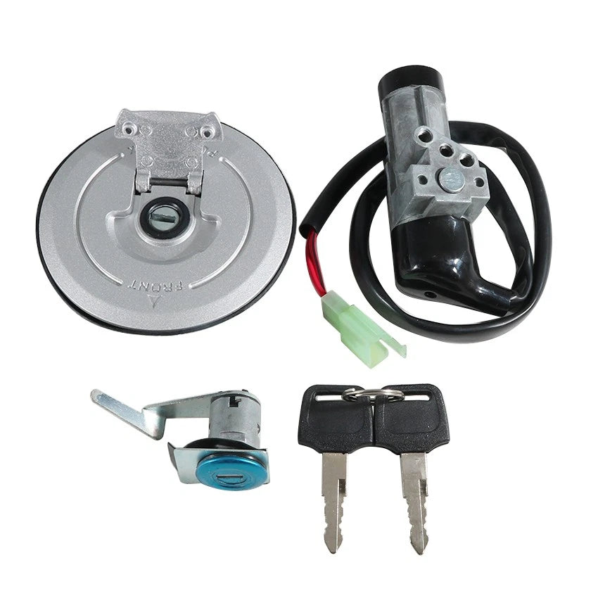 Fuel Tank Cap & Ignition Key Switch Seat Lock for Honda CBF125 (2009–2013) 35010-KWF-950
