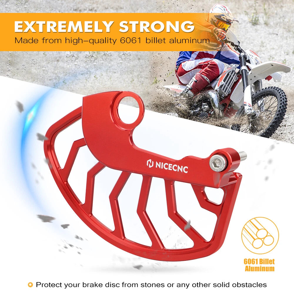 NICECNC Front Brake Disc Guard for Beta RR 125 200 250 300 390 430 480 (2020–2025)