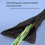 Self Closing PET Cable Sleeve for Convenient Installation and Maintenance