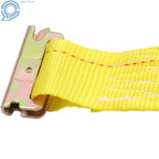 Set of 4 Tie Down Straps for Trailers (2" x 120")