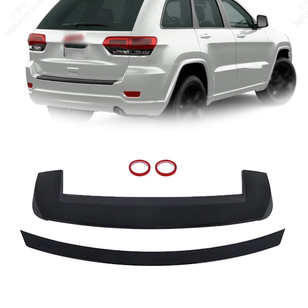 Rear Spoiler Wing for Jeep Grand Cherokee (2014–2020) Gloss Black