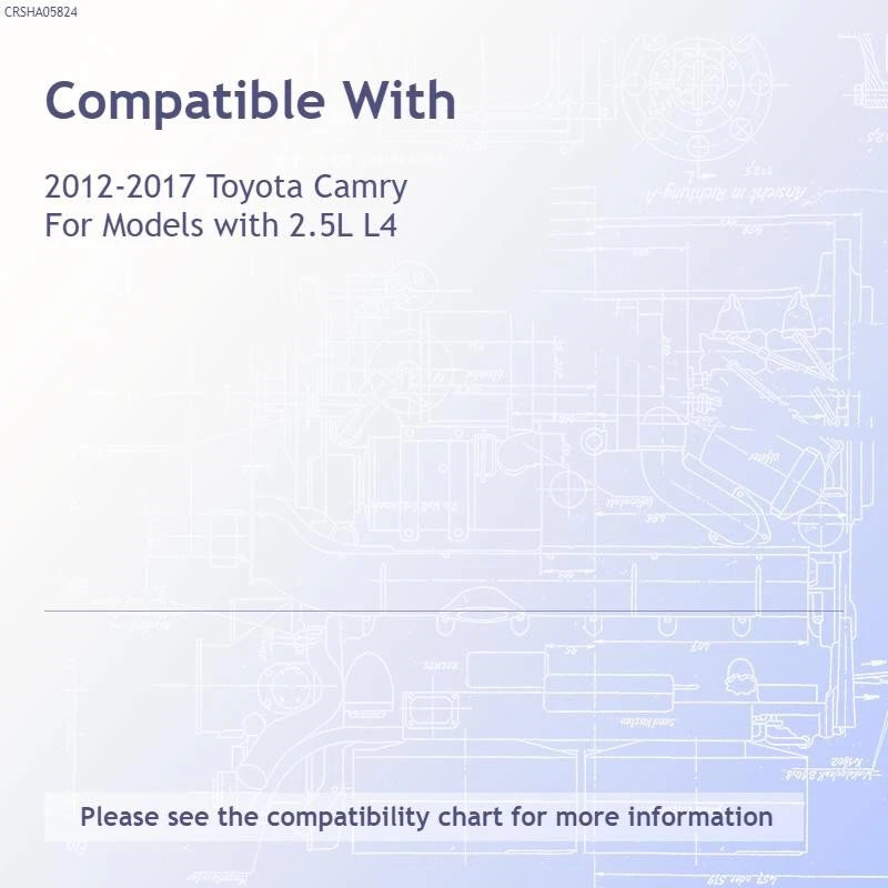 Replacement Dual Fan Assembly for Toyota Camry (2012–2017)