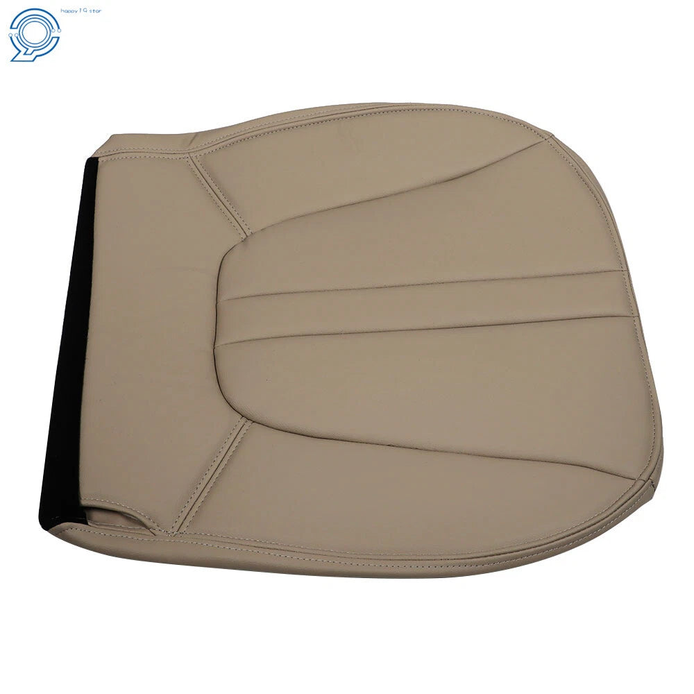 Driver Bottom Seat Cover for Ford Expedition (1997–2002) Leather Tan