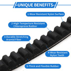 Drive Belt V-Belt No. 2760125E00000 for Suzuki AJ50 ZZ50 (Year Range)
