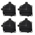Set of 4 Carburetor Float Chamber Carb Bowls 433000 for OMC Johnson/Evinrude (90-175hp)