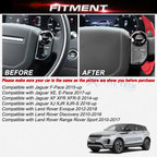 Red Aluminum Paddle Shifter Extension for Jaguar F-Pace/E-Pace/XE/XF (2016-2024)
