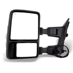 Set of 2 Chrome Power Heated Signal Towing Mirrors for Ford F250 (2008–2016)