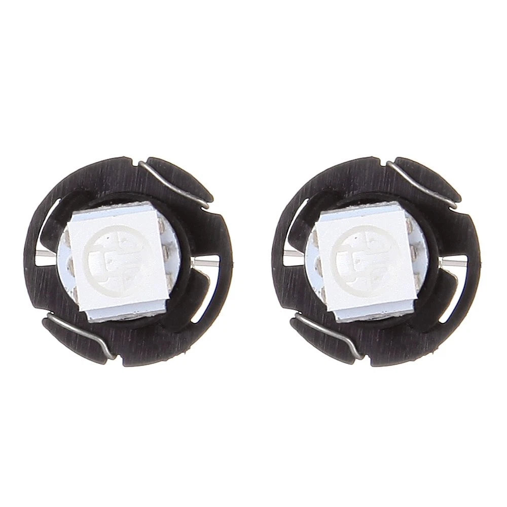 10PCS T4.7 Neo Wedge 1-5050 SMD Dash Light for Universal (12mm)