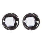 10PCS T4.7 Neo Wedge 1-5050 SMD Dash Light for Universal (12mm)