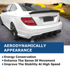 Carbon Fiber Style Highkick Trunk Spoiler for Mercedes W204 C63 AMG (2012–2015)