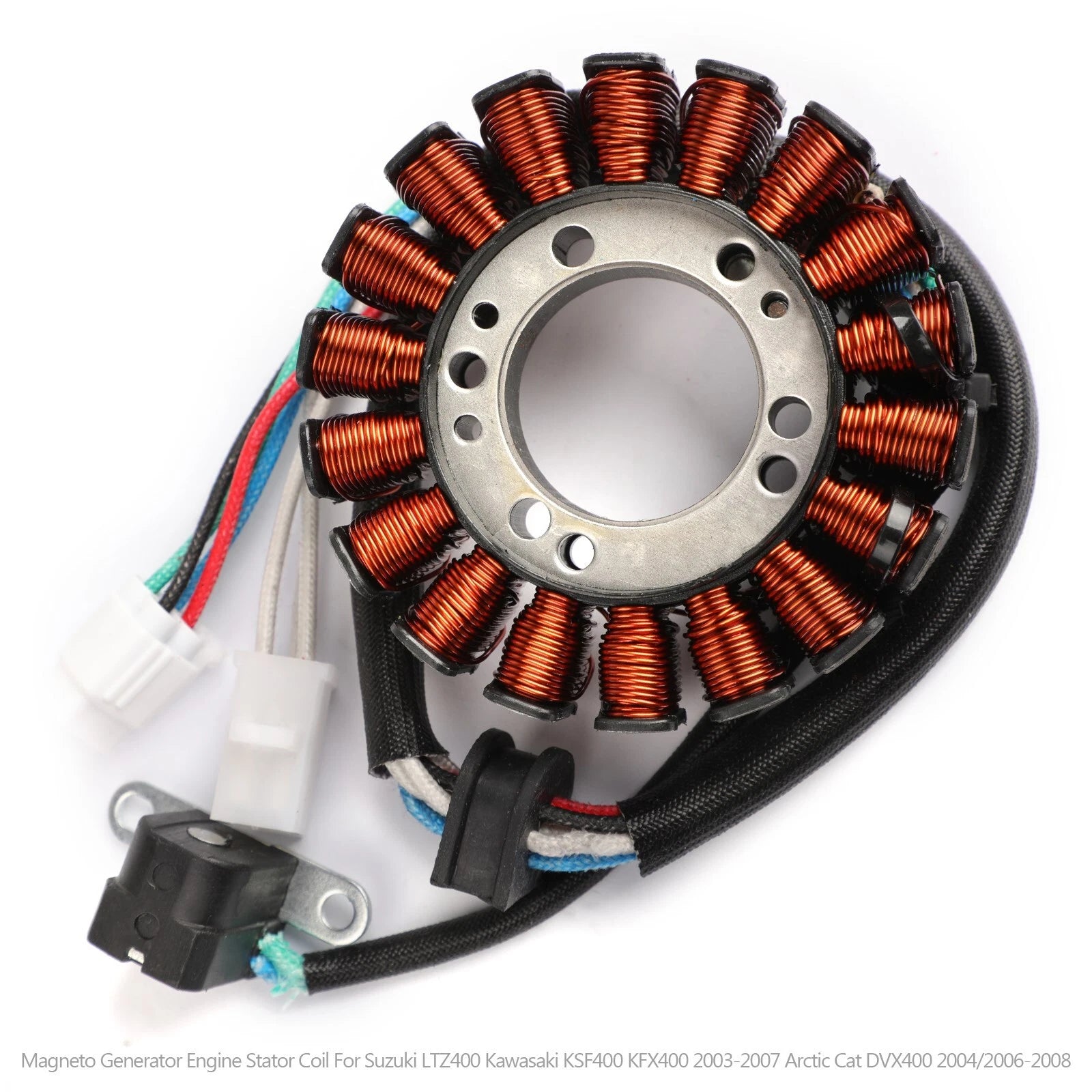 Magneto Generator Stator Coil for Kawasaki KFX400 KSF400 (2003–2007) 21003-S006