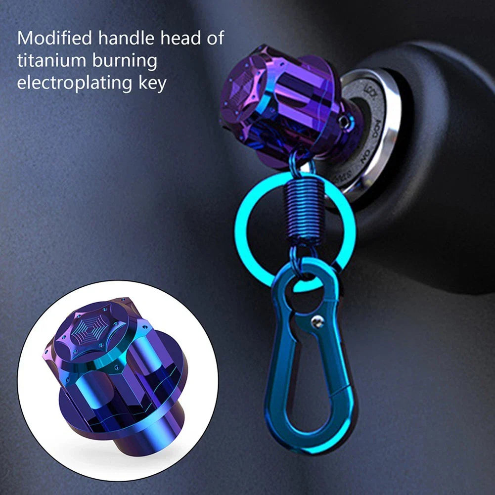 CNC Key Head Cover for DIY Motorcycle Keys