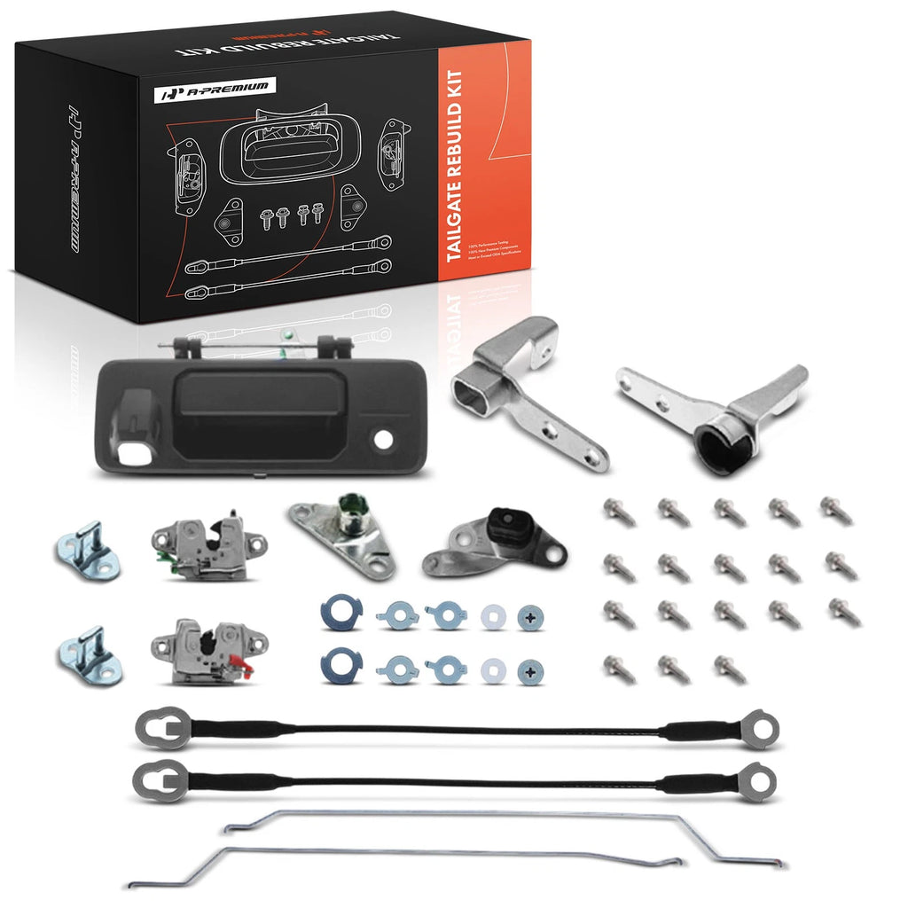 Tailgate Hardware Rebuild Kit w/ Cable & Rods for Toyota Tundra (2007–2021)