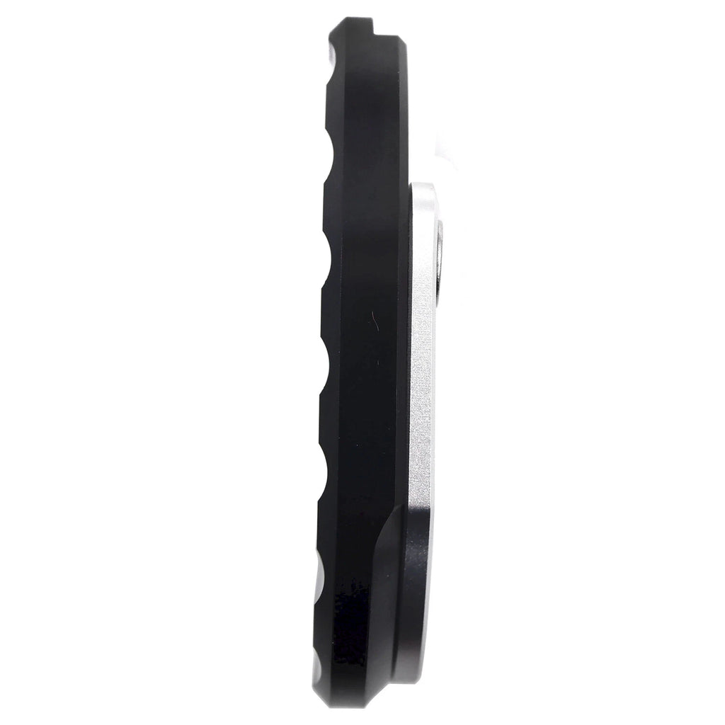 Side Stand Plate Kickstand Pad for Yamaha FJR1300 (2001–2019) - Black Aluminum