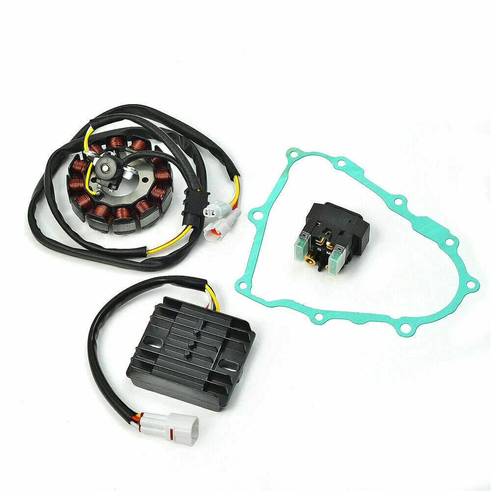 Stator Starter Relay Solenoid Regulator for Yamaha ATV YFZ450 (2004–2009)