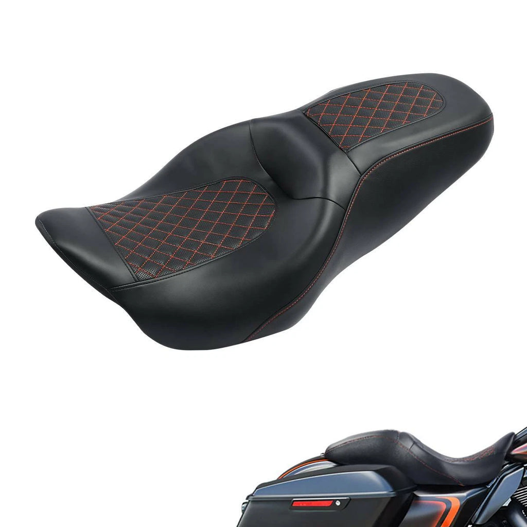 Driver Passenger Seat for Harley Touring Electra Road King Glide (2009–2023)