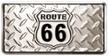 Route 66 License Plate Decal for Kicks (2021–2023)
