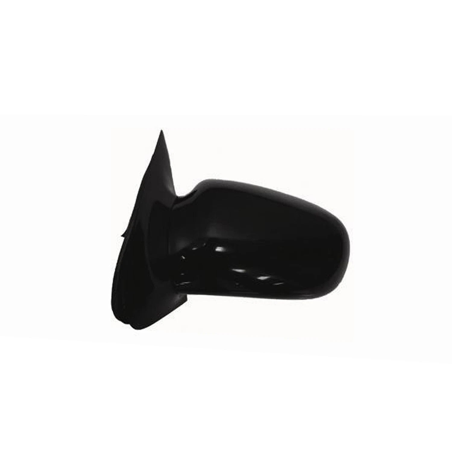 Replacement Black Gloss Driver Side Manual Door Mirror for Toyota Hilux (2005–2015)