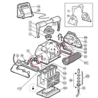 Drive Pulley Assembly for Pool Cleaner (Robust Ball Bearing)