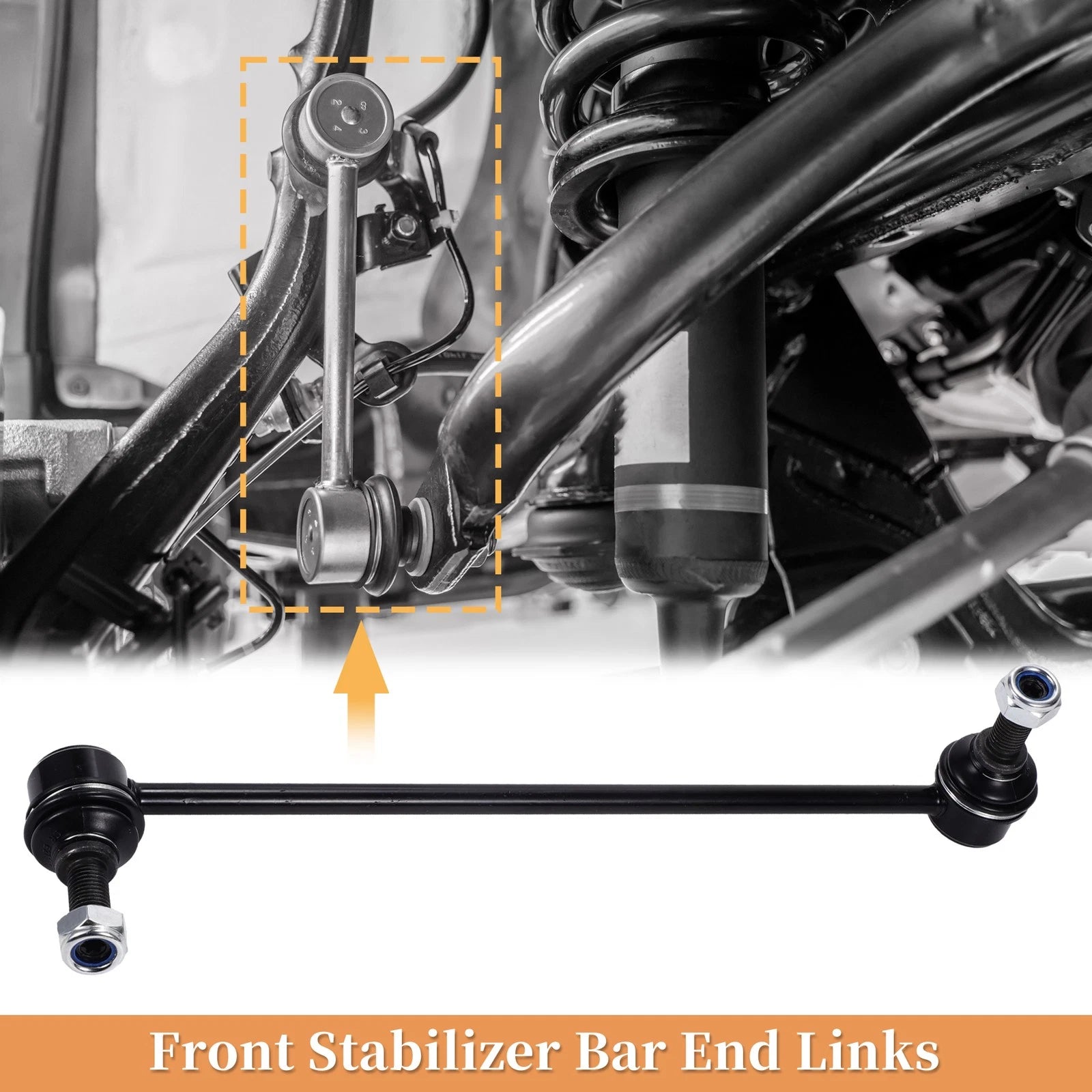 2pcs Front Stabiliser Sway Bar Link for Buick LaCrosse (2010–2016) No.K750400