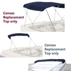 Bimini Top Boat Cover for 4 Bow (Fits 96"L x 61"-66"W, 600D)