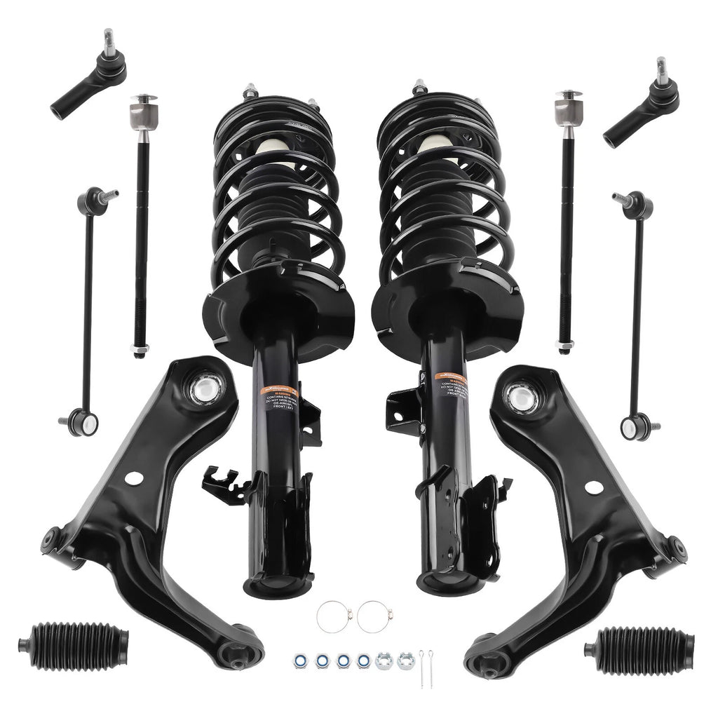 Front Complete Struts and Lower Control Arms for Ford Escape 2005–2009