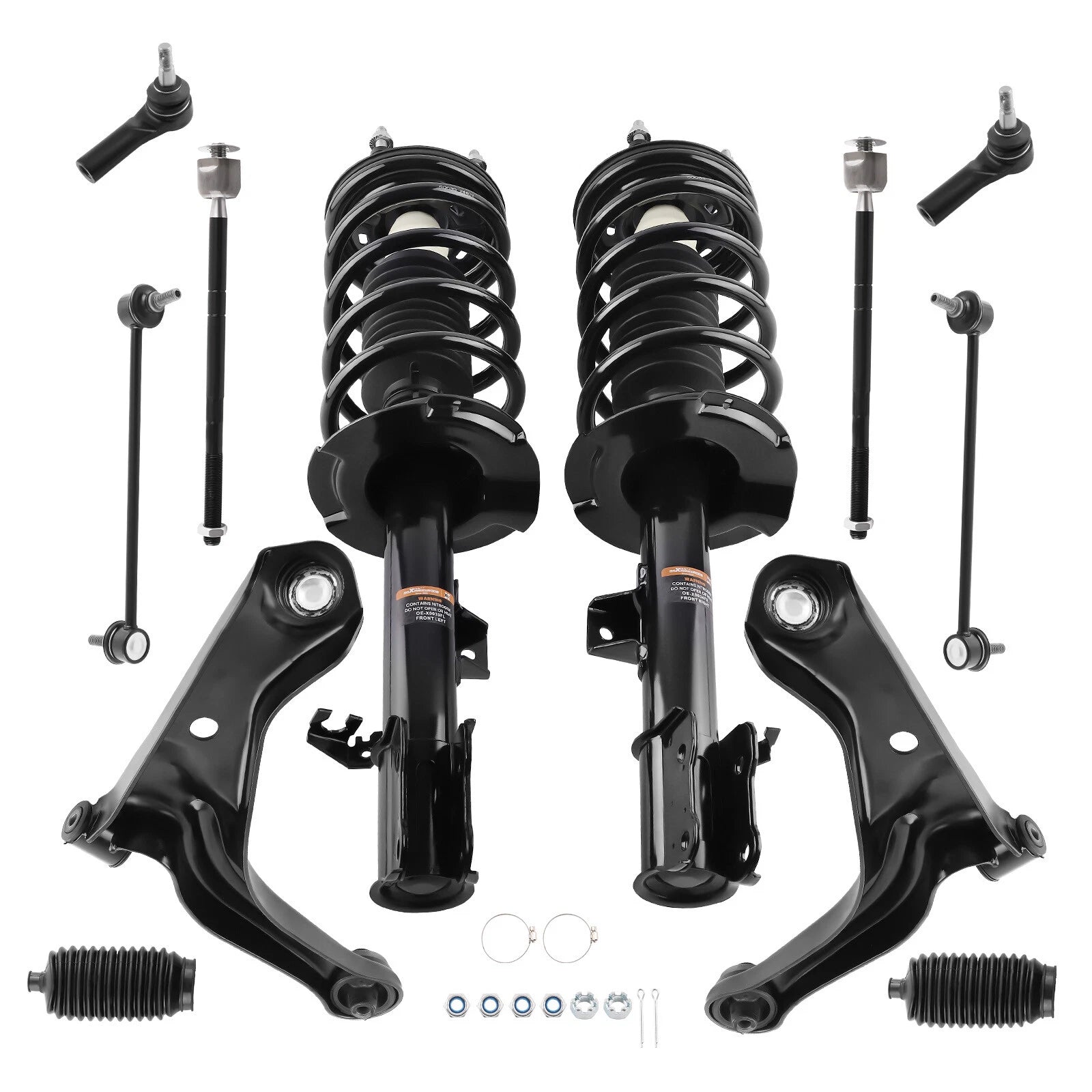Front Complete Struts and Lower Control Arms for Ford Escape 2005–2009