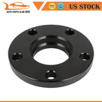 Set of 4 15mm 5x112 Hubcentric Black Wheel Spacers for Benz A-Class (W169)